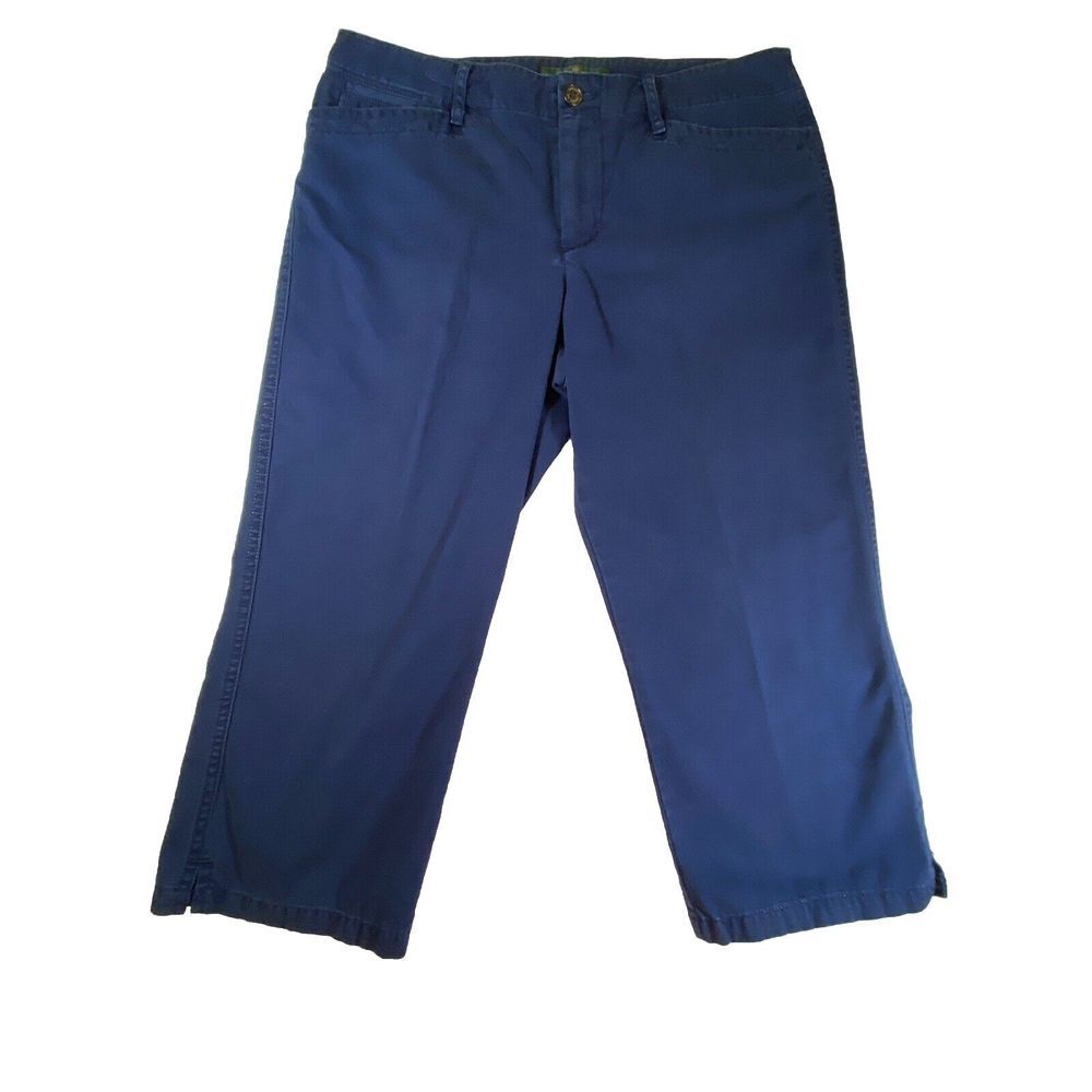 Lauren Ralph Lauren Blue Capris